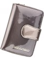 Dámská malá elegantní kožená peněženka Gregorio Eliana, šedá