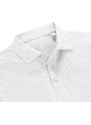 Biała koszulka męska polo Pure Organic Russell
