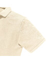 Beige Men's Polo Shirt Pure Organic Russell