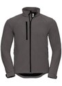 Dark Grey Men's Soft Shell Russell Jacket