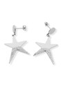 Ewena Náušnice hvězda z chirurgické oceli