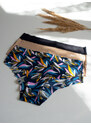 DKNY Litewear 3-balení kalhotek - Jungle