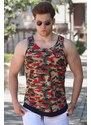 Madmext Red Camouflage Undershirt 4617