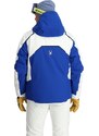 Spyder TITAN Jacket M electric blue pánská lyžařská bunda modrá/bílá M