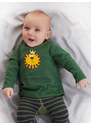 Denokids Lion Baby Boy Green T-shirt