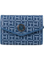 Tommy Hilfiger Flip dámská peněženka Jacquard blue