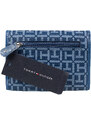 Tommy Hilfiger Flip dámská peněženka Jacquard blue