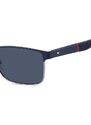 Sluneční brýle Tommy Hilfiger pánské, tmavomodrá barva, TH 2040/S