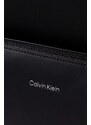 Batoh Calvin Klein pánský, černá barva, velký, hladký