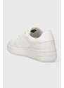 Kožené sneakers boty Tommy Jeans TJW RETRO BASKET ESS bílá barva, EN0EN02505