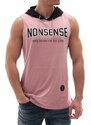 Madmext Hooded Undershirt Pink 2882