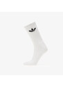 Pánské ponožky adidas Originals Trefoil Cushion Crew Socks 3-Pack White