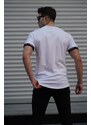 Madmext Basic White Men's T-Shirt