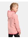 Dívčí fleecová mikina Kilpi FLOND-JG světle růžová