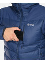 Pánská péřová bunda Kilpi GUUS-M tmavě modrá