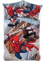 Carbotex Ložní povlečení Spiderman - motiv Napříč paralelními světy - 100% bavlna - 70 x 90 cm + 140 x 200 cm