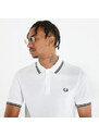 Pánské tričko FRED PERRY Twin Tipped Short Sleeve Tee White