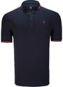 TRIPLE SET T8586 DEWBERRY MEN'S T-SHIRT-BLACK-NAVY-YELLOW