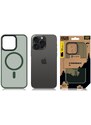 Ochranný kryt na iPhone 15 Pro MAX - Tactical, MagForce Hyperstealth Forest Green