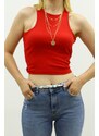 Madmext Mad Girls Red Crop Top MG361