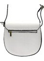 Kožená crossbody kabelka Gregorio 01702 bílá