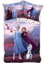 Carbotex Ložní povlečení Ledové království - Frozen - motiv Čarovné dobrodružství - 100% bavlna - 70 x 90 cm + 140 x 200 cm