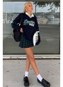 Madmext Mad Girls Navy Blue Women's Sweaters