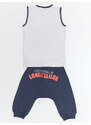 mshb&g Anchor Boy T-shirt Capri Shorts Set