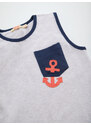 mshb&g Anchor Boy T-shirt Capri Shorts Set