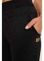 Italian Fashion Dámské dlouhé kalhoty Todra - černé
