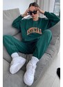 Madmext Mad Girls Green Tracksuit Set Mg944