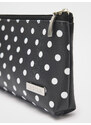 Kosmetická taštička Dara bags Baggie Middle BW Dots