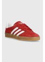 Semišové sneakers boty adidas Originals Gazelle Indor oranžová barva, H06261