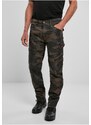 Brandit Kalhoty Adven Slim Fit Cargo Pants darkcamo