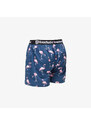 Horsefeathers Frazier Boxer Shorts Blue/ Flamingos Print