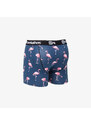 Boxerky Horsefeathers Sidney Boxer Shorts Blue/ Flamingos Print