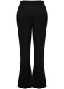 Trendyol Curve Black Thick Fleece Lined Knitted Sweatpants