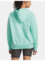 Under Armour Mikina UA Rival Fleece Hoodie-BLU - Dámské