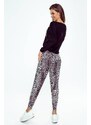 Pyjamas Eldar First Lady Sarina L/R S-XL black-leopard print 2