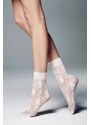 Květinové dámské ponožky Veneziana