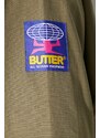 Bunda Butter Goods Terrain Corduroy Jacket pánská, zelená barva, přechodná, BGQ3233101