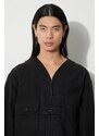 Bavlněná bunda Engineered Garments Shooting Jacket černá barva, 23F1D061.SD010