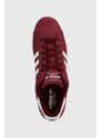 Semišové sneakers boty adidas Originals Campus 2 vínová barva