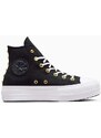 Kecky Converse Chuck Taylor All Star Lift dámské, černá barva, A05453C