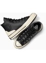 Kožené kecky Converse Chuck 70 černá barva, A05695C