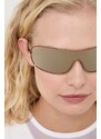 Sluneční brýle Michael Kors AIX dámské, zlatá barva, 0MK1139