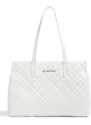 VALENTINO bags Ocarina shopper velká prošívaná kabelka bílá