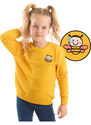 Denokids Ari Girl Yellow Sweatshirt