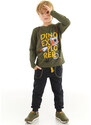 Denokids Dino Explorer Boys T-shirt Pants Set