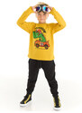 Denokids Racer Alligator Boys T-shirt and Pants Set